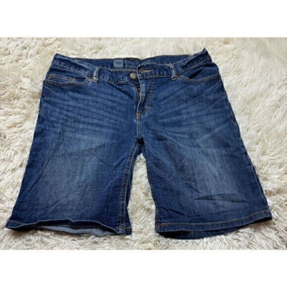 Women’s Blue Jean Mossimo Boyfriend Shorts Size 8